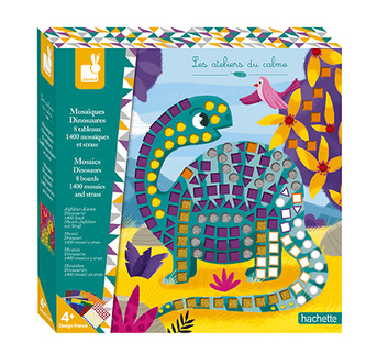 Kreativní sada mozaika Dinosauři Janod Atelier Maxi Kreativní sada mozaika Dinosauři Janod Atelier Maxi