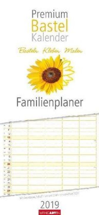 Premium Bastelkalender Familienplaner 2019