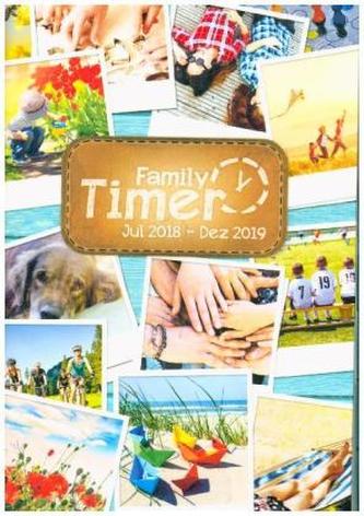 Family-Timer A5 18 Monate 18/19 Leporello