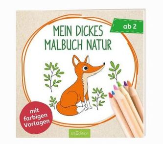 Mein dickes Malbuch Natur