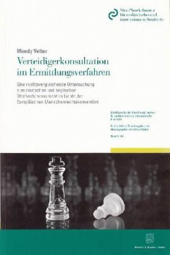 Verteidigerkonsultation im Ermittlungsverfahren.