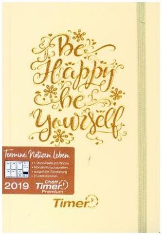 Chäff-Timer Premium Champagner A5 12 Mo. 2019