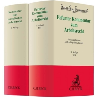 Erfurter Kommentar zum Arbeitsrecht (18. Aufl.) + Franzen / Gallner / Oetker, Kommentar zum europäischen Arbeitsrecht (2. Aufl.)