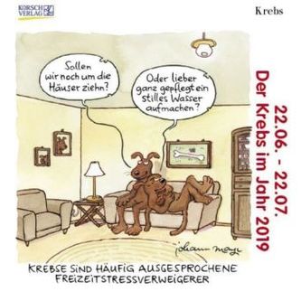 Der Krebs im Jahr 2019