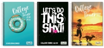 Häfft College-Timer 2018/2019 Schülerkalender A5