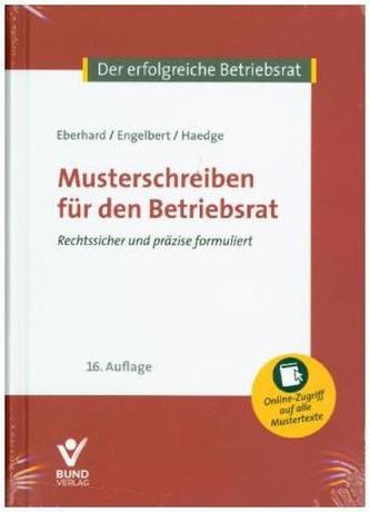 Musterschreiben für den Betriebsrat