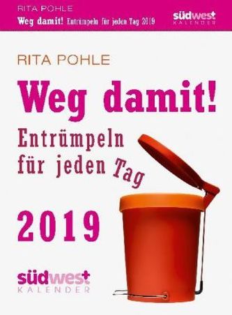 Weg damit! 2019 Tagesabreißkalender