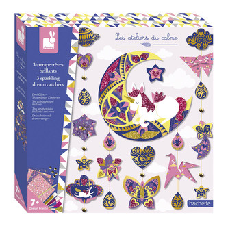 Kreativní sada třpytivý Lapač snů Janod Atelier Maxi