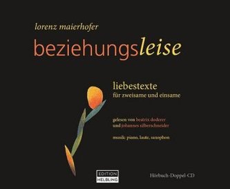 beziehungsleise, Hörbuch-Doppel-CD, 2 Audio-CDs
