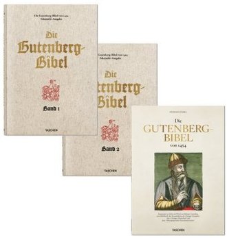 Die Gutenberg Bibel von 1454 - Faksimile-Ausgabe, 2 Bde. m. Begleith.