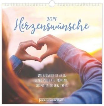 Herzenswünsche 2019, Postkartenkalender