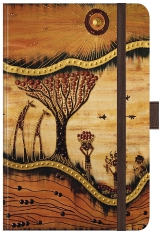 Premium Notes Small AfricanArt - Landschaft