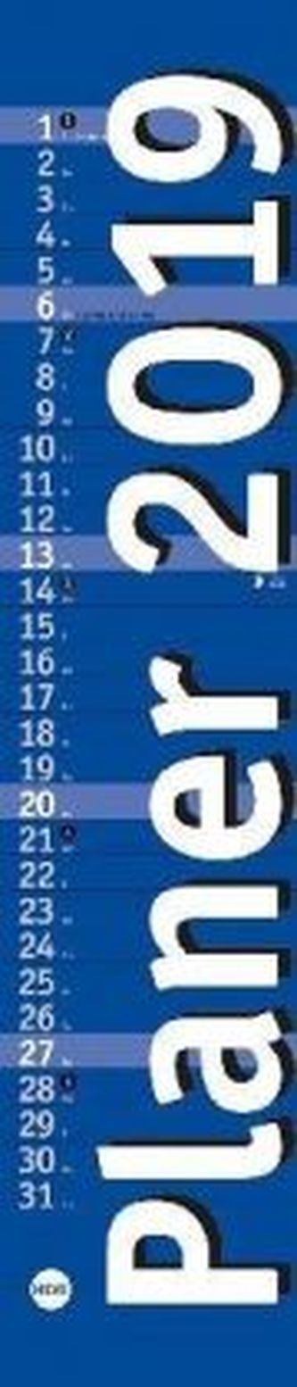 Planer Mini-long, blau 2019