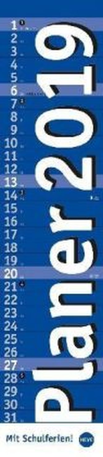 Planer long, blau 2019