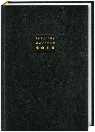 Terminer A6, Leder schwarz 2019