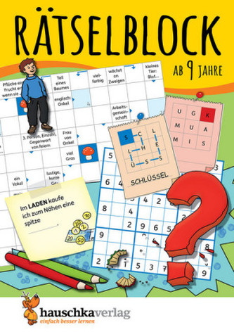 Rätselblock ab 9 Jahre