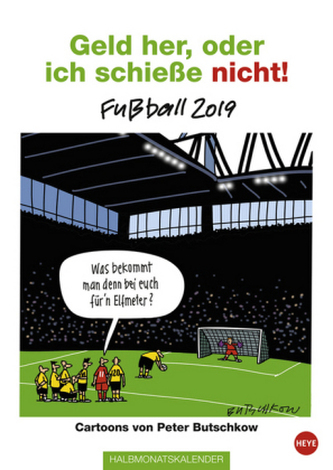 Fußball Halbmonatskalender 2019