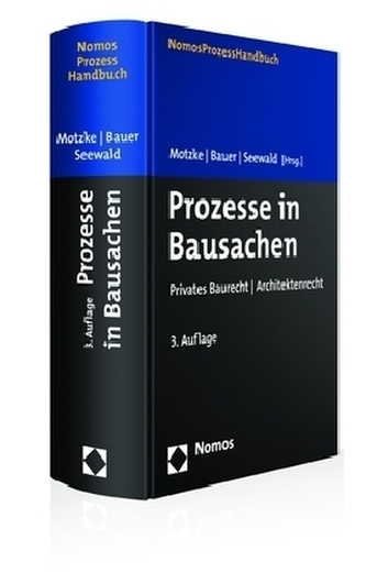 Prozesse in Bausachen Prozesse in Bausachen