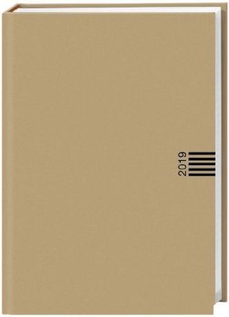 Tages-Cheftimer A5, sand 2019