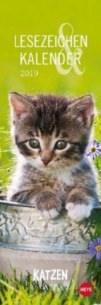 Katzen Lesezeichen & Kalender 2019