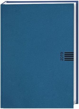 Wochen-Cheftimer A6, blau 2019