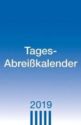 Tagesabreißkalender groß 2019