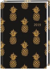 Golden Pineapples Kalenderbuch A6 2019