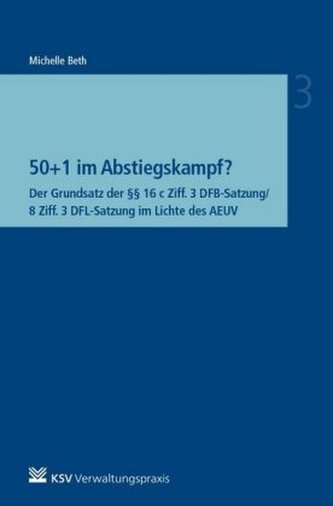 50+1 im Abstiegskampf?