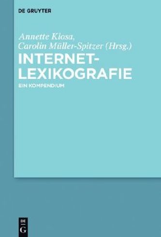 Internetlexikografie Internetlexikografie