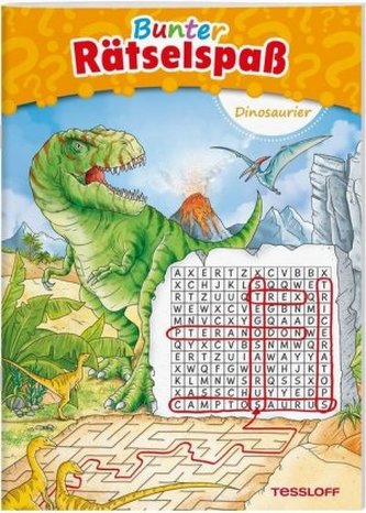 Bunter Rätselspaß Dinosaurier