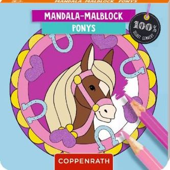 Mandala-Malblock Ponys Mandala-Malblock Ponys