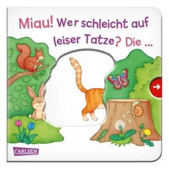 Miau! Wer schleicht auf leiser Tatze? Die ... Katze! Miau! Wer schleicht auf leiser Tatze? Die ... Katze!