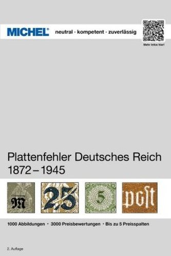 MICHEL Plattenfehler Deutsches Reich MICHEL Plattenfehler Deutsches Reich