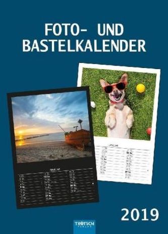 Foto- und Bastelkalender A4 2019