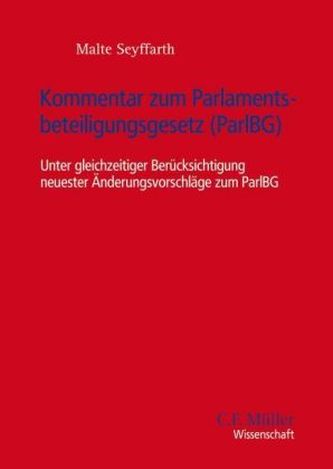 Kommentar zum Parlamentsbeteiligungsgesetz (ParlBG)