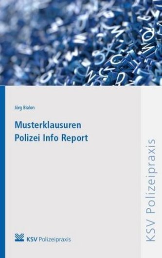 Musterklausuren Polizei Info Report