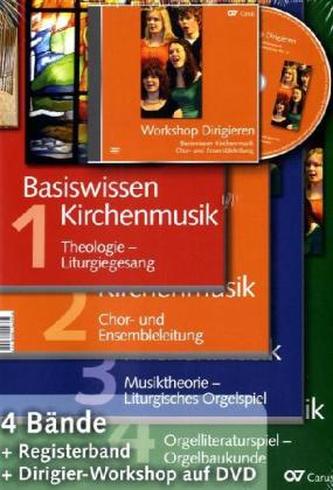 Basiswissen Kirchenmusik, 4 Bde. + Registerbd. + DVD Basiswissen Kirchenmusik, 4 Bde. + Registerbd. + DVD