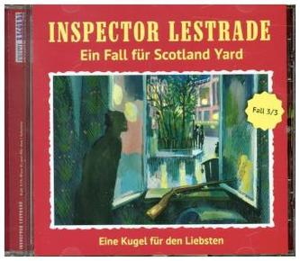 Inspector Lestrade - Eine Kugel für den Liebsten, 1 Audio-CD
