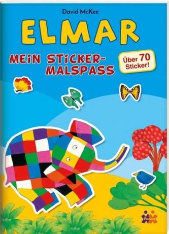 Elmar. Mein Sticker-Malspaß