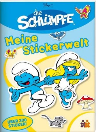 Die Schlümpfe. Meine Stickerwelt