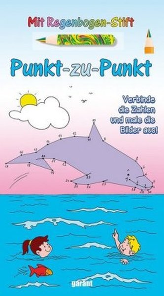 Punkt-zu-Punkt mit Stift - Delfin Punkt-zu-Punkt mit Stift - Delfin