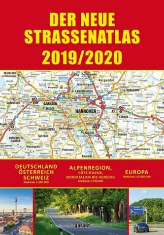 Straßenatlas 2019/2020 Deutschland/Europa