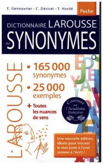 Dictionnaire des synonymes