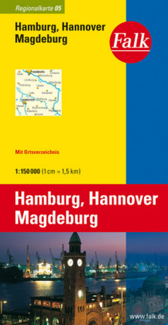 Falk Plan Hamburg, Hannover, Magdeburg