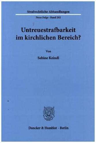 Untreuestrafbarkeit im kirchlichen Bereich?
