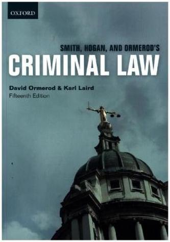 Smith, Hogan, & Ormerod's Criminal Law