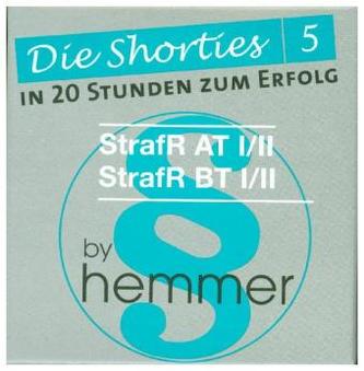 Shorties Box 5: Strafrecht AT I/II, BT I/II