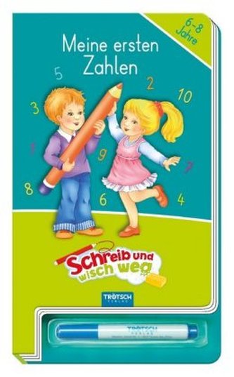 Schreib und wisch weg Zahlen