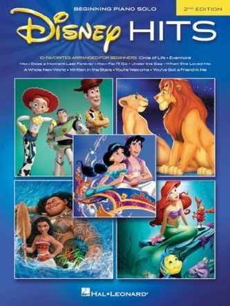 Beginning Piano Solo: Disney Hits 2nd Edition