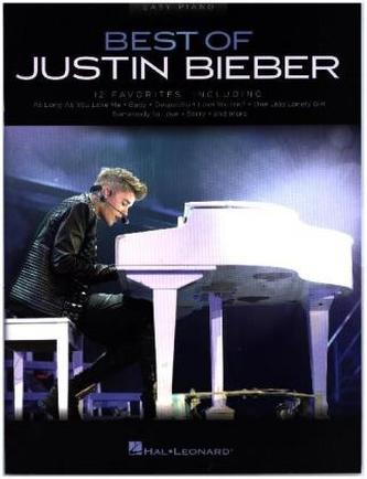 Best Of Justin Bieber -For Easy Piano- (Book)